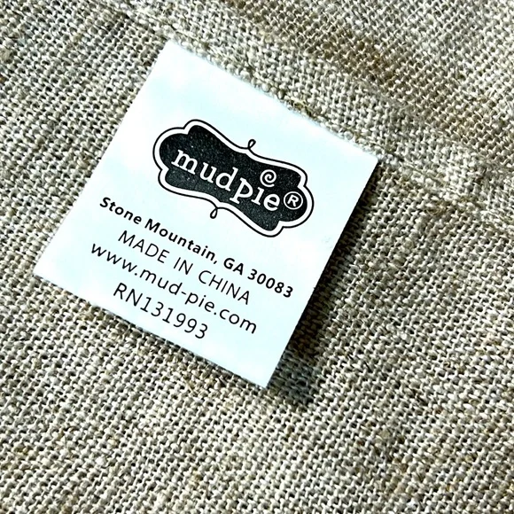 MUDPIE Set 2 Holiday Hand Towels NEW Linen Embroidery FrenchKnot Cheer Christmas - Picture 8 of 13